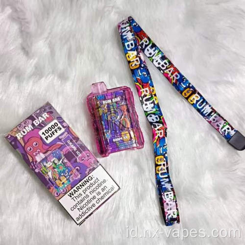 Harga terbaru 10000 Puff Rum Bar Vapes